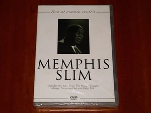 MEMPHIS SLIM LIVE RONNIE SCOTT'S LONDON 1980 KONZERT15-TRACK PERFORMANCE DVD Neu - Bild 1 von 2
