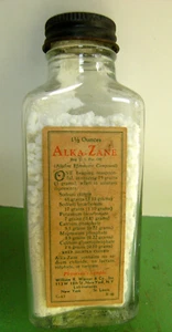 Alka-Zane, 1 1/2 Unze Flasche. Physicians Sample Warner & Co., NewYork, St.Louis - Bild 1 von 4