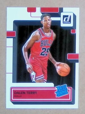 2022-23 Panini Donruss Dalen Terry Rated Rookie RC #218 R2781 - Image 1 of 2