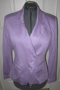 CAbi The Maverick Imperial Blazer Sugar Plum Lavender Purple Womens Sz Medium M - Picture 1 of 12
