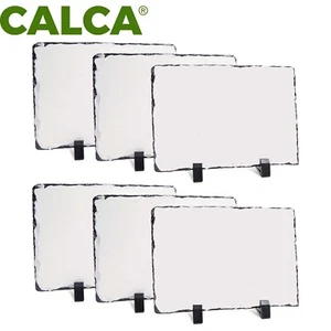 28pcs 5.9in x 7.9in Sublimation Rectangle Photo Slate Rock Plaque Blanks - Picture 1 of 6