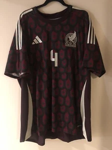 Mexico Adidas Home Soccer Jersey Shirt NWT IP6377 Edson Alvarez 2XL West Ham - Picture 1 of 8