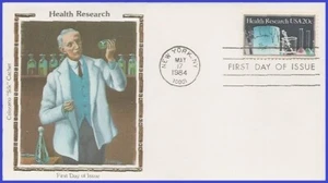 USA4 #2087 U/A COLORANO SILK FDC Health Research - Bild 1 von 1