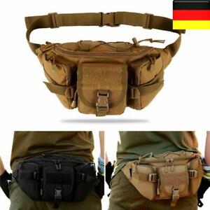 Outdoor Taktische Handy Gürteltasche Bauchtasche Armee Hüfttasche Sport Leg Bag