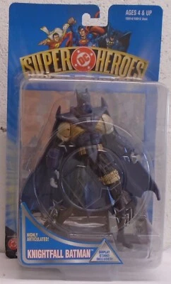 DC Super Heroes Knightfall Batman Azrael 6" Hasbro Azul Dorado Jean-Paul Sin usar, en caja Foto 1 de 2