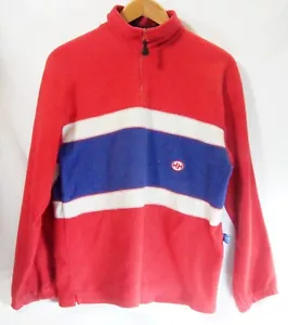 Chaqueta Pullover de Lanza Helly Hansen De Colección Para Hombre Rojo Azul Talla Pequeña con Cremallera - Imagen 1 de 7