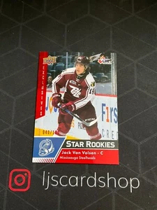 2022-23 Upper Deck CHL Jack Van Volsen #369 Exclusives /100 SPM - Picture 1 of 2