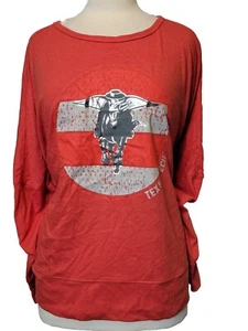 WOMENS TEAM LJ RED CROSS BACK TEXAS TECH SWEATSHIRT SIZE XXL NWT (A) - Picture 1 of 5