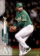 Lou Trivino 2020 Topps #587 MLB Athletics ID:60729