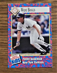Wade Boggs #178 Sports Illustrated for Kids New York Yankees Ex-Mt - Picture 1 of 3