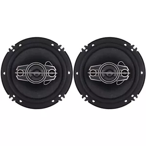 Pair 6 Inch Car Stereo Door Speakers 600 Watts Max, 4 Way, Full W2G8 - Picture 1 of 11
