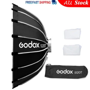 Godox S120T 120cm Quick Release Umbrella Softbox Bowens Compact for Studio Photo - Picture 1 of 16