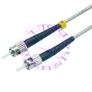 10M ST-ST SM 9/125 Fiber Cable Duplex Outdoor Field Optical Fiber Patch Cord - Afbeelding 1 van 1