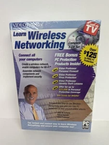 Video Professor Learn Networking AS SEEN ON TV / BRAND NEW SEALED 3 CD Set - Picture 1 of 1