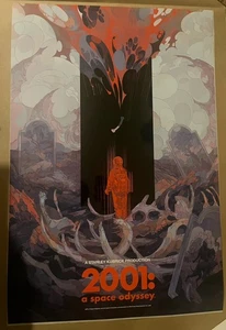 Poster Kubrick 2001 Space Odyssey variante Chromolux Mutant Deb JJ Lee stampa artistica - Foto 1 di 2