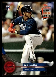2018 Topps National Baseball Card Day Ozzie Albies Atlanta Braves #17 - Picture 1 of 2