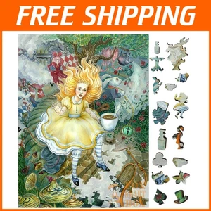 Artisan 250-Piece Wooden Puzzle with Collectible Gift Box - Perfect for Gifting - Picture 1 of 10