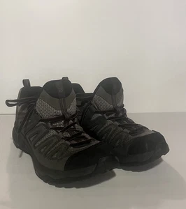 Salomon Hiking Shoes Womens Size 7.5 Gray Trail Comfort Outdoor Sneakers - Picture 1 of 10