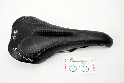 Selle Italia ProLink Trans Am Leather Bike Saddle w/Carbon Rails 280x140mm Italy - Image 1 of 4