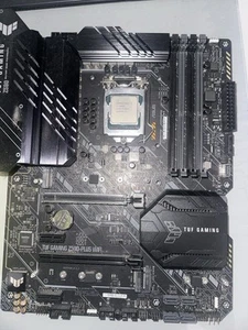 Intel Core I9-10900K 10th Gen 3.7 GHz 10-Core Processor with Asus TUF Z590 mobo - Bild 1 von 1