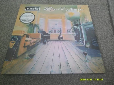 OASIS definitely Maybe LTD EDN DELUXE 30th Ann 4 x LP BOX 2024 new/sealed - Image 1 of 4