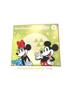 McDonalds Mickey & Minnie Epcot Poster 2. 3023 Neu in OVP Disney Core - Bild 1 von 6