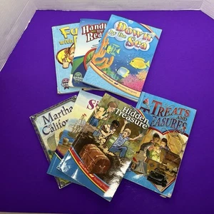Lot 7 Abeka Books One Handbook For Reading 4th Edition, Six Grades 1-3 Readers - Picture 1 of 21