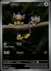 Aipom - 211/182 Illustration Rare SV04: Paradox Rift 211/182 NM - Picture 1 of 2