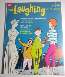 FOR LAUGHING OUT LOUD MAGAZINE #25 Dec. 1962 Cover: Michael Berry Jokes Vintage  - Bild 1 von 17