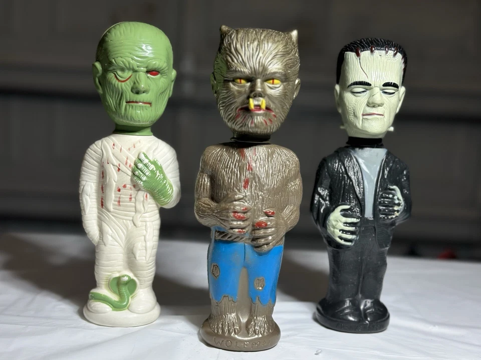 Baño de burbujas empapado edición monstruo momia hombre lobo y Frankenstein Foto 1 de 4