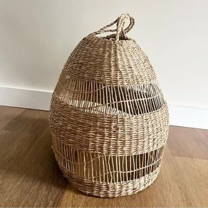 Lampada a sospensione grande torica Ikea nuova con etichetta paralume plafoniera sospensione copertura stile boho - Foto 1 di 7