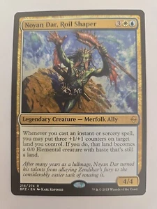 Noyan Dar, Roil Shaper (216/274) - Battle for Zendikar - Rare - Picture 1 of 2