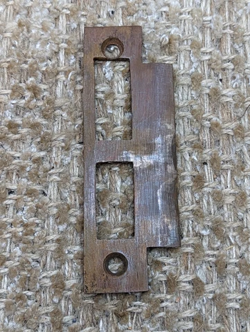 Antique Brass Strike Plate For Mortise Lock Cover