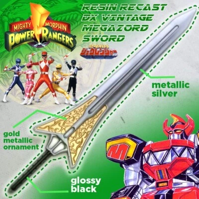 Power Rangers Deluxe Dino MEGAZORD Recast Sword Replacement - image 1 of 4