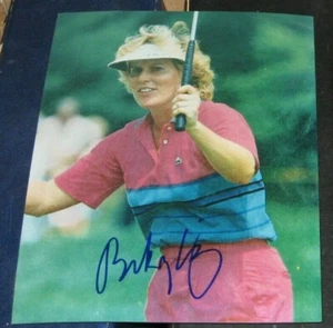 Betsy King US Women's Open Champion SIGNED AUTOGRAPHED Golf 8x10 Photo COA HOF - Picture 1 of 1