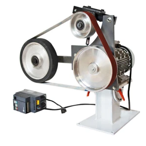 71" Industrial Belt Sander Grinder Vertical Horizontal Polisher Stepless Speed - Picture 1 of 19