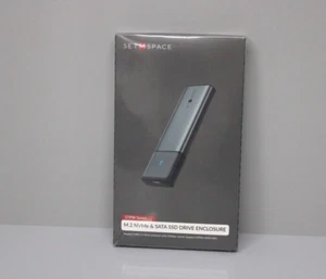 SETMSPACE STPW Series M.2 NVMe SSD mit 2-in-1 Kabel, USB Adapter M-Key -B&M-Key - Bild 1 von 2
