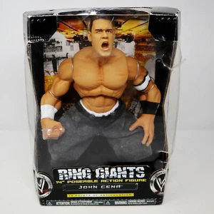 2006 JAKKS WWE RING GIANTS JOHN CENA 14" POSEABLE ACTION FIGURE BOXED SEALED 1 - Picture 1 of 9