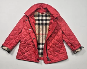 KIDS BURBERRY coat jacket nova checks blazer size 4 years - Picture 1 of 9