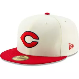 New Era Cincinnati Reds Cream 1936 150th Anniversary Turn Back the Clock 59FIFTY - Picture 1 of 4