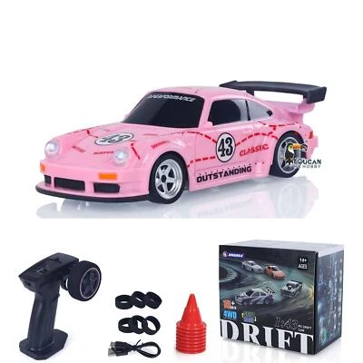 1/43 RC 4WD Drift Racing Vehicles RTR Mini Model with High Speed Battery Lights - Image 1 of 4