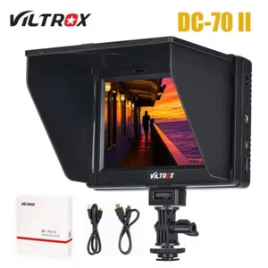 VILTROX DC-70II 4K 7 inch LCD Camera Video Monitor for Canon Nikon Sony Cameras - Picture 1 of 11