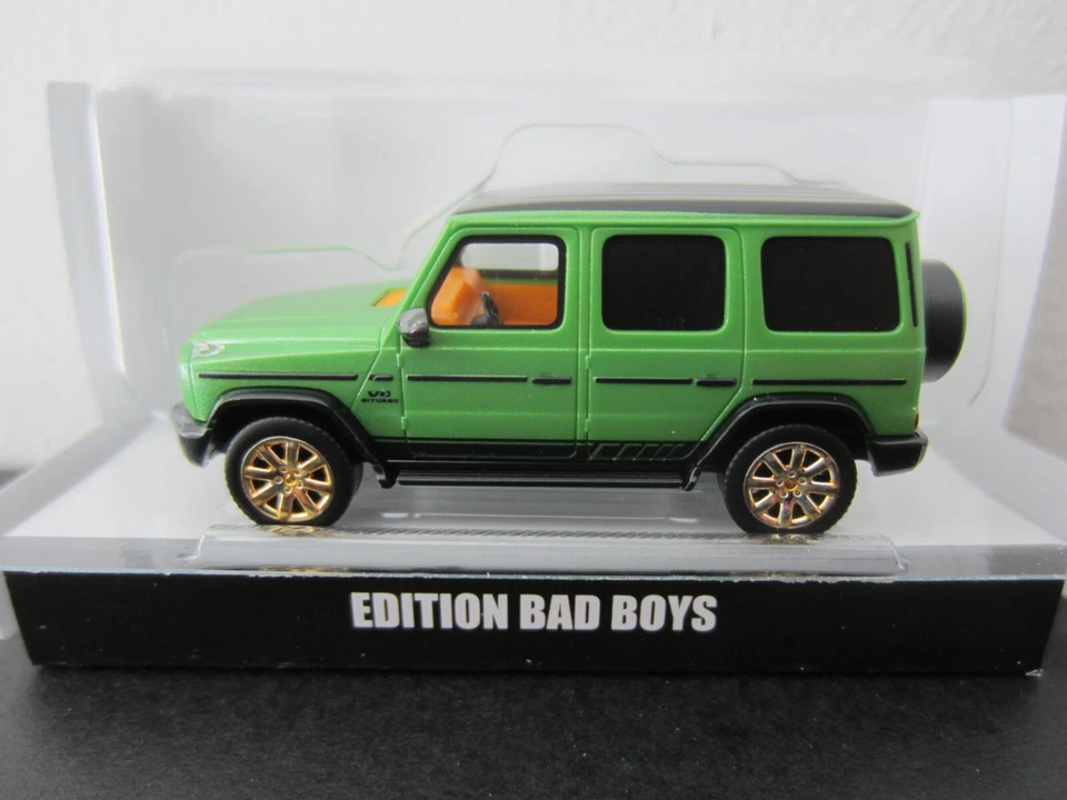 HERPA 957175 MERCEDES BENZ G KLASSE in GREEN model is PLASTIC - HO or 1:87 scale - Image 1 of 4