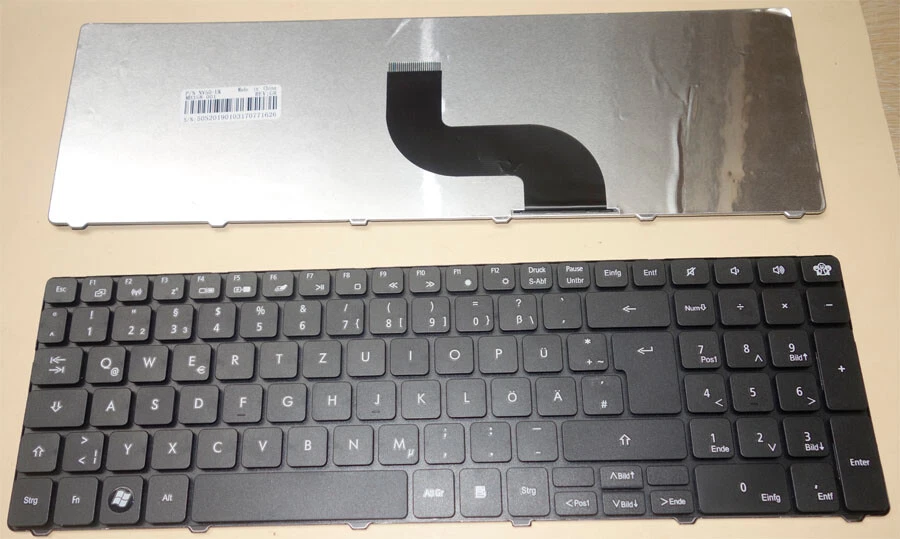 Tastatur Packard Bell EasyNote TM01 TM05 TM80 TM93 TM82 TM83 TM85 New90 Keyboard - Bild 1 von 1