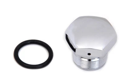 Tapa de tubo de horquilla cromada para Harley Davidson Foto 1 de 3