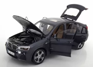 BMW X4 F26 2014 XDRIVE 3.5D GRIS SOPHISTO PARAGON 80432352461 1/18 METAL - Imagen 1 de 6