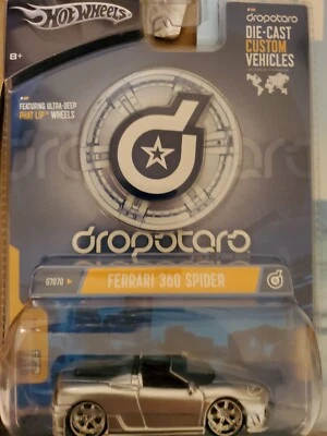 HOT WHEELS 1/50 DROPSTARS FERRARI 360 Spider "Phat Lip Wheels" Die-cast  - Image 1 of 3