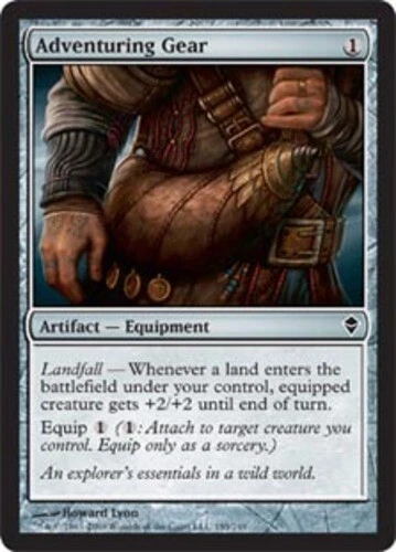 4x Adventuring Gear ~ Near Mint Zendikar MTG Magic x4 4 UltimateMTG Playset Arti - Image 1 of 1