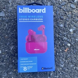 Billboard True Wireless Stereo Bluetooth Earbuds brand new & sealed pink - Picture 1 of 3