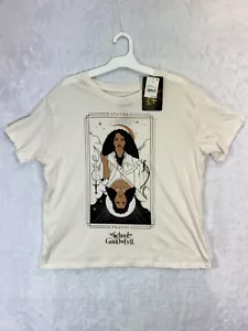Camiseta Netflix School for Good & Evil Damas Mediana Off White Agatha Sophie Nueva con Etiquetas - Imagen 1 de 8